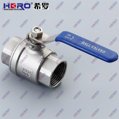 2PCS BALL VALVE 1000WOG